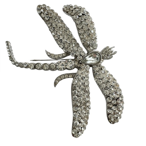 jay Freinberg Jewelry - Jay Feinberg Vintage Costume Dragonfly Brooch Large
